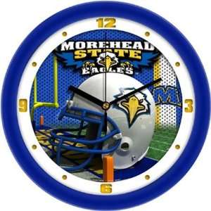   State Eagles NCAA Football Helmet Wall Clock