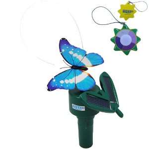  Powered Flying Fluttering Butterfly Morpho for Garden Plants Flowers 