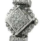 Ulysse Nardin Vintage Rare 14k White Gold Diamond Swiss Made Ladies 