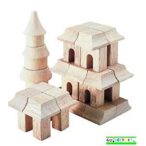   Top Building Blocks   Oriental Block Set   42 Pierces Toys & Games
