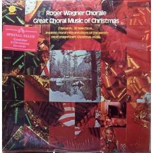  Great Choral Music of Christmas Double Vinyl LP Record Set 