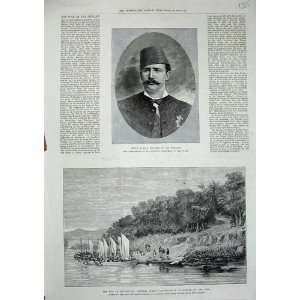  1885 Prince Hassan Khedive War Soudan Hamdab Nile Earle 