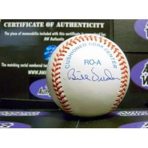   Autographed Baseball   Sidepanel   Clearance Priced