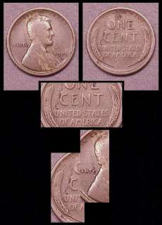 1909 S Lincoln Cent  F  