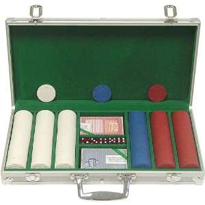 Trademark Poker 300 10g Casino Dice Composite Poker Chip Set with 