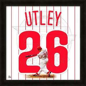  Philadelphia Phillies Chase Utley 20x20 Uniframe Sports 