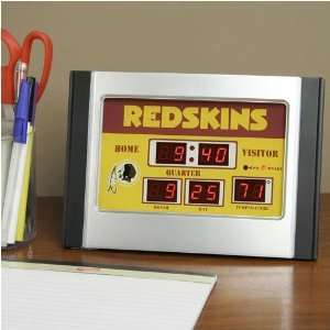    Washington Redskins Alarm Clock Scoreboard