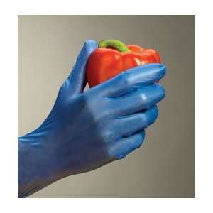  High Five Blue Vinyl Gloves   Powdered, Case