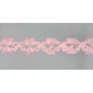 Paper Tissue Garlands   Classic Pink