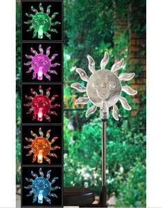 New Solar Powered Garden/Yard Decor Stake Multi Color Changing LED 