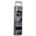 NEW Sony MDR EX58 BLACK EX Style Earbud Headphones Volume Control In 