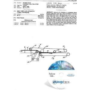  NEW Patent CD for SHEET SHINGLING APPARATUS Everything 