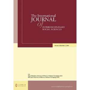  The International Journal of Interdisciplinary Social 