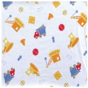  Luvable Friends Construction Fitted Crib Sheet Baby