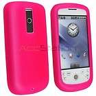   PINK Rubber Silicone Skin Soft Gel Case Cover For HTC MyTouch 3G Magic