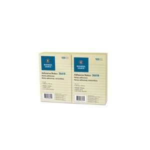 Business source Bus. Source Ruled Adhesive Notes BSN36618 