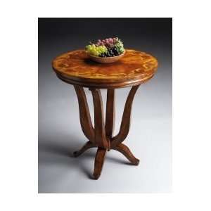  Undulated Surface Finish Accent Table
