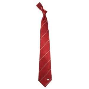 Wisconsin Oxford Stripe Woven Silk Necktie