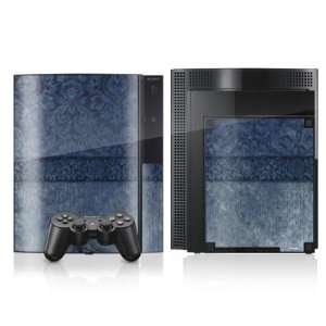 com Design Skins for Sony Playstation 3 [2 sides]   Bluuuuuues Design 