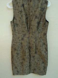 MICHAEL KORS Metallic Shift Dress (Size 8)  