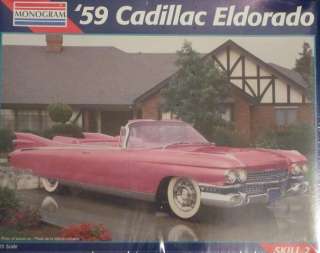 Monogram 1959 Cadillac Eldorado Convertible Model Car  