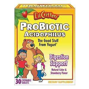 il Critters Probiotic Acidophilus 30 chewable tablets (Quantity of 5 