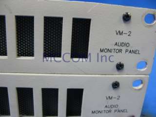 Wohler VM 2 Audio Monitor Panel (pair)  