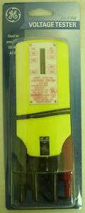 Voltage Tester SS 82 Heavy Duty General Electric NEW  