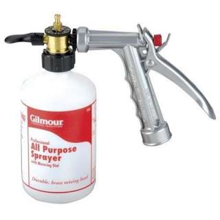 Gilmour 362 Professional No Pre Mix Adjustable Diluting Water Hose End 