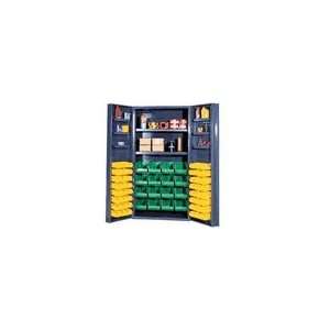  Quantum Storage Cabinet With 64 Bins   36in. x 24in. x 