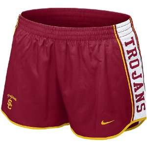  Nike USC Trojans Womens College Dri FIT Pacer Shorts 