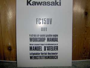Kawasaki Service OHV Workshop Manual FC150V engines  