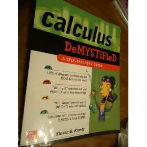  Calculus Demystified   2002 publication. Books