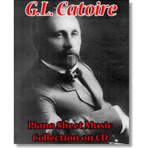  CATORIE Piano Sheet Music Collection on CD Atlantic 