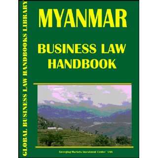  Myanmar Business Law Handbook (9780739705186) Ibp Usa 