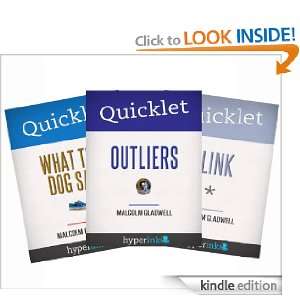 The Malcolm Gladwell Quicklet Bundle   Outliers, Blink, What The Dog 