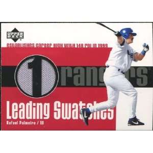   Leading Swatches Jersey #RP Rafael Palmeiro RBI Sports Collectibles