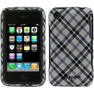  AT&T Speck Case for iPhone 3G/3GS   Plaid Black/White 