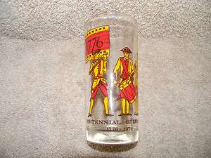 1776 1976 Bicentennial Celebration Glass   MINT CONDITION  