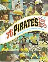 1978 Pittsburgh Pirates Yearbook   Tanner  Reuss  