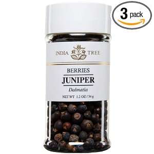 India Tree Juniper Berries Jar, 1.2 Ounce (Pack of 3)  