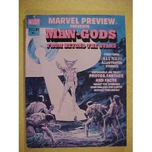  Marvel Preview # 1 (Man Gods from Beyond the Stars) Books
