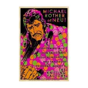  MICHAEL ROTHER   Limited Edition Concert Poster   by 