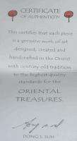 Cloisonne Heart Bird Bell Oriental Treasures D.S.STARR  
