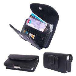 Luxmo Wallet Horizontal Leather Pouch for Samsung Caliber/ R850 