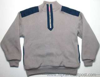 REI Gore Tex XCR Windproof Wool Half Zip Sweater Jacket Mens Size XL 