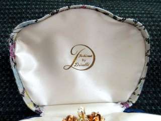 vintage DIXELLE 12K GF JEWELRY SET w/ORIG BOX pearl  