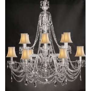  MURANO VENETIAN STYLE CHANDELIER WITH SHADES