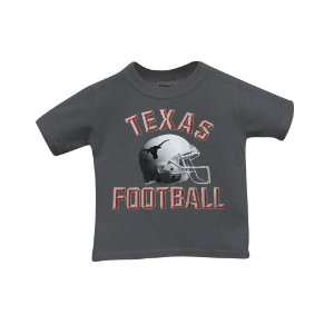 Nike Texas Longhorns Charcoal Toddler Football Helmet T shirt  