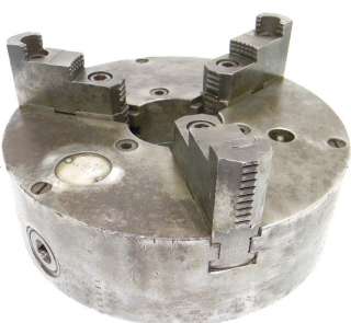 USED 3 JAW 10 LATHE CHUCK WITH D6 CAMLOCK D 6 CAM LOCK MOUNT  